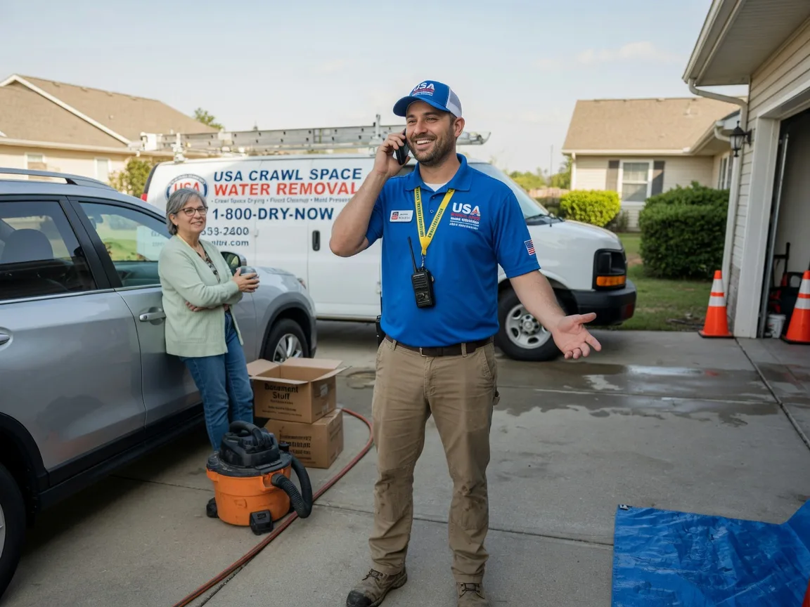 Crawl Space Water Removal Mount Airy, MD FAQs